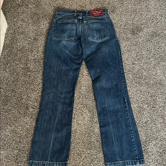 Kimes Ranch Men's Dark Blue Bootcut Jeans - Picture 5 of 5